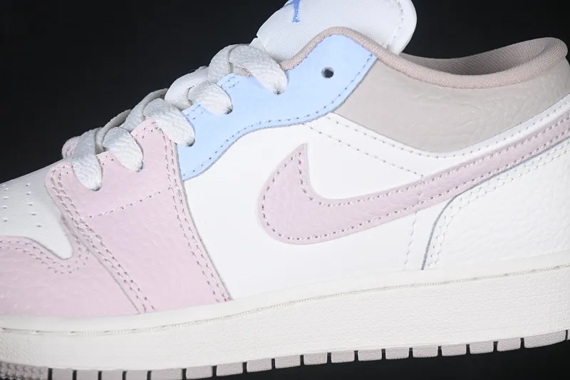 All categories Air Jordan Jordan series basketball shoes Air Jordan 1 Low G version pure original Air Jordan 1 Low AJ1 Joe 1 white powder blue low-top retro culture basketball shoes IV3219-161
